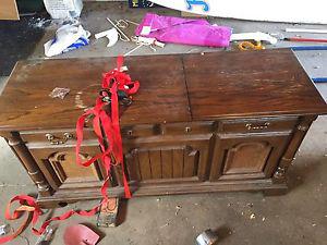 Vintage record player