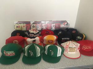 Vintage sports collectibles