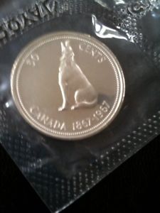 Wanted: (FOR SALE) 100 YEAR CENTENNIAL CANADA WOLF