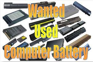 Wanted: Wanted - None Working Computer Batteries