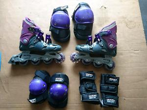 Woman's Roller Blades & Accessories - Size 7