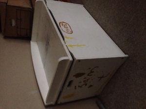 Wood toy box.