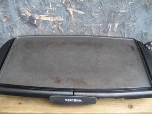 west Bend flat grill, 20x10 in cooking surface,  w.
