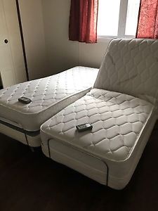 Adjustable motorized bed