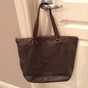 Authentic Marc by Marc Jacobs Grey Leather Tote