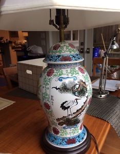 Authentic Painted Chinese Lamps