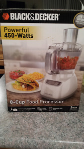 Black & Decker 8-cup Food Processer 450 Watt