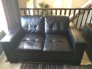 Bonded Leather Sofa Love Seat & Chair