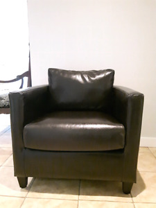 Bonded leather chair
