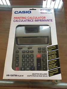 Brand New in Box Casio Printing Calculator