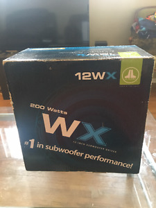 Brand New in Box JL Audio 12WX Subwoofer 200W