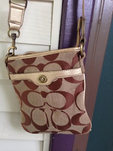 COACH bag & coin purse
