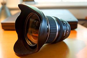 Canon mm lens (includes lens hood and UV filter)