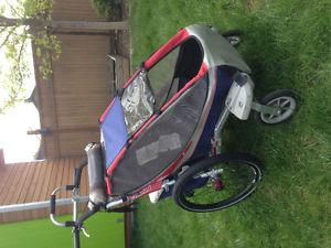 Chariot CX-1 with ski, jogging, stroller, and bike kits