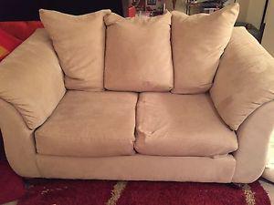 Couch & Loveseat $250