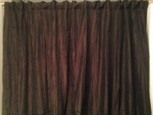 Crinkle Curtains 48x82