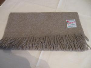 FINE IMPORTED BOTANY WOOL HAND-LOOMED CASHMERE SCARF