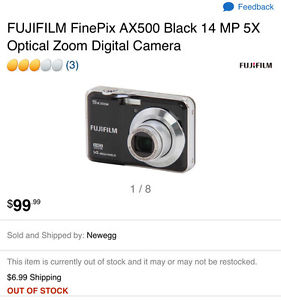 Fujifilm 14 MP FinePix Camera