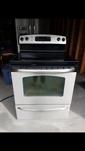 GE stainless stove