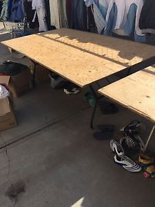 Garage sale tables