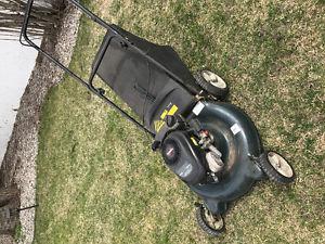 Gas lawn mower for a quick sale