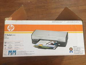 HP Deskjet D Colour Printer with Ink Cartridges in Box