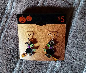 Halloween Witch Earrings!