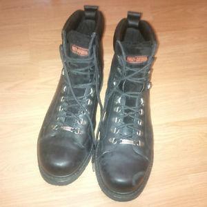 Harley Davidson Leather Boots - Men Size 14