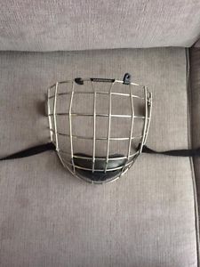 Hockey helmet and cages