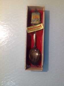 Hummel Christmas  limited edition silver plated spoon