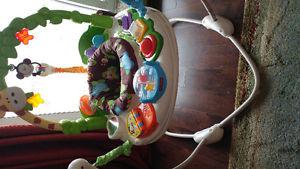 Jumperoo Go Wild- Fisher Price- with a gift