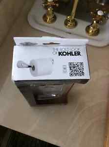 Kohler Mistos toilet paper holder new in box.
