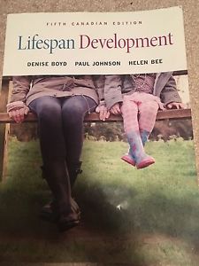 Lifespan development, 5th Canadian edition. Boyd and bee.