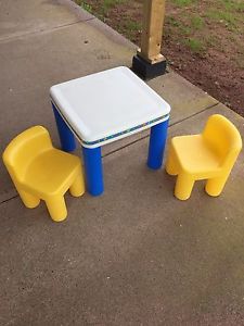 Little Tykes table and chair set