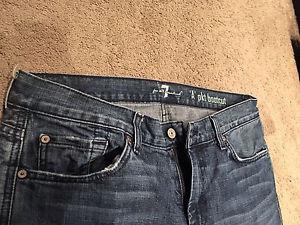 Men's 7 for all Mankind jeans - 33 inch waist