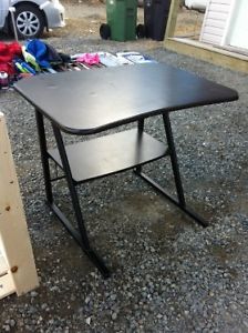 Moving sale - black computer desk