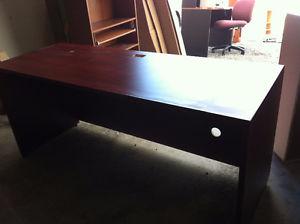 Moving sale - solid office desk - 66 x 24 x 30 hight