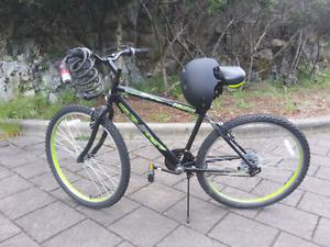 New 26" Bike, Combination Lock, Helmet