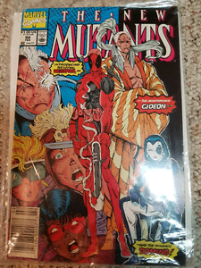 New Mutants 98- First appearance of Deadpool