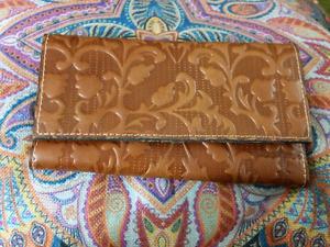 Patricia Nash Handcrafted Leather Wallet