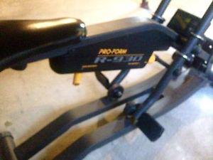 Pro Form R-930 upright cardio rowing machine.