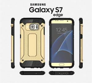 Samsung galaxy s7 edge carbon fiber gold case