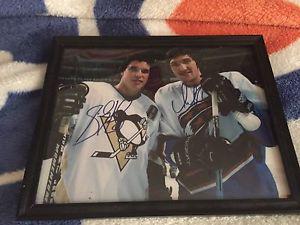 Sidney Crosby & Alexander Ovechkin - Signed plaque