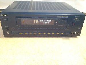 Sony's "MAMMOTH" AMP/RECEIVER w/PHONO IN