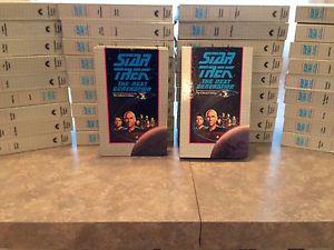 Star Trek TNG VHS tapes