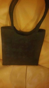 Stylish black accent purse