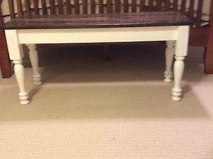 TABLE / BENCH for behind bed or in entrance