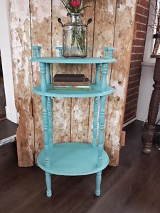 Teal Telephone Table