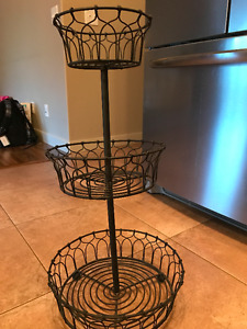 Three tier stand for fruits/ Vegetables