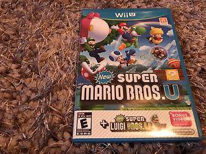 Wii U Nintendo new super Mario bros. U + new super Luigi U